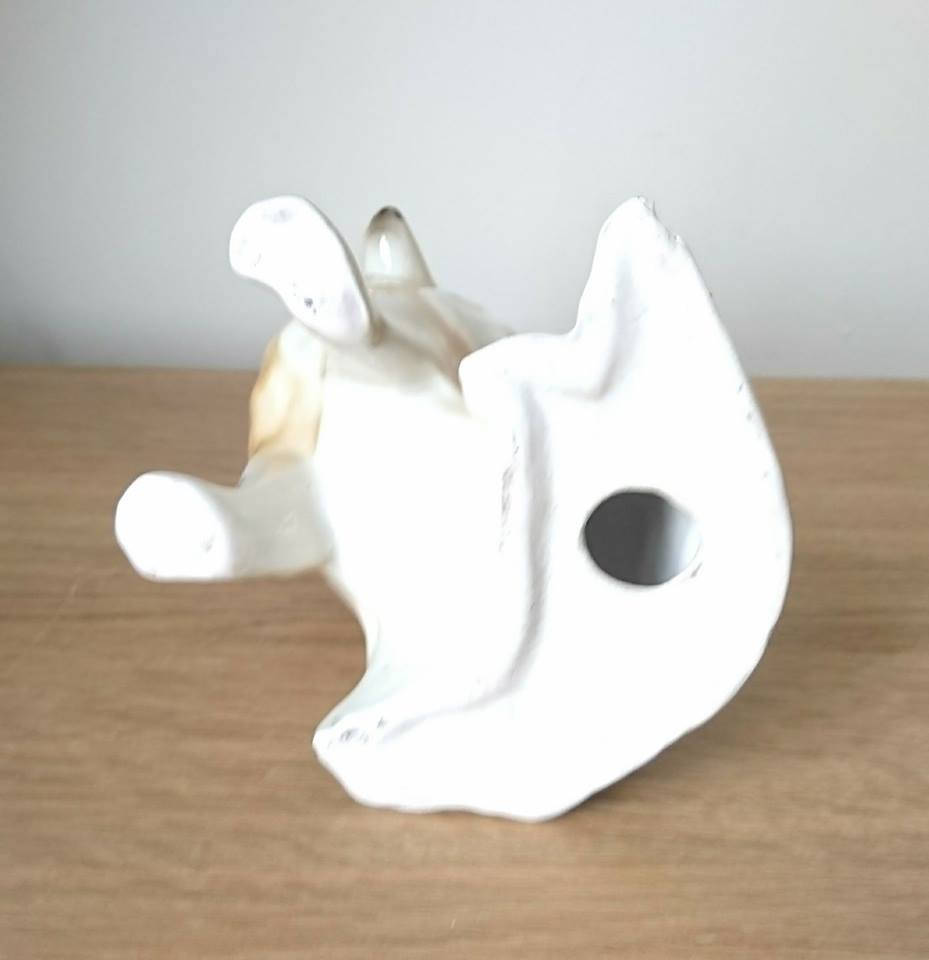 Vintage Glazed Shetland Sheepdog Figurine, Collie Dog Ornament