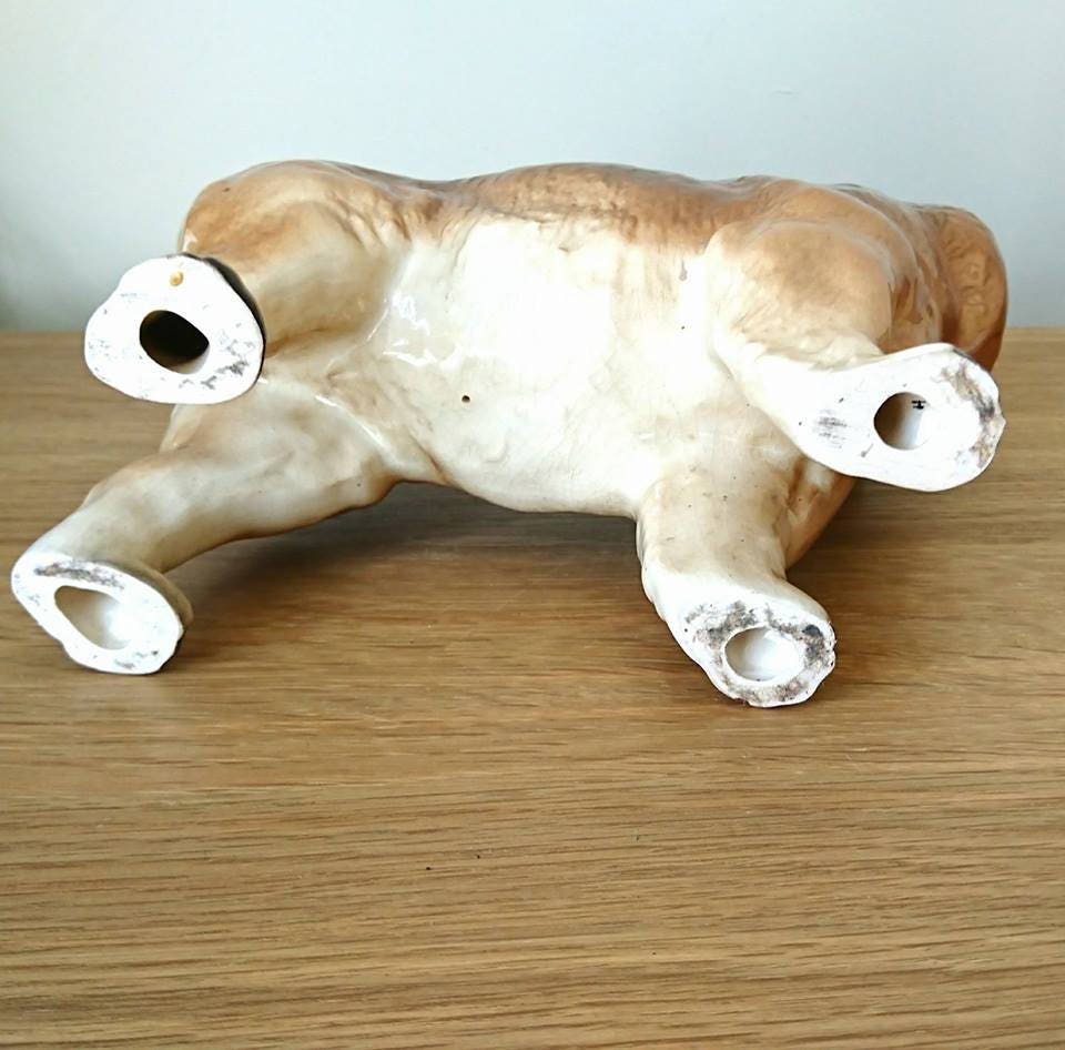 Vintage Coopercraft Chow Chow Dog Figurine, Beswick Style Ornament