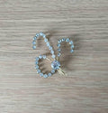 Vintage Art Deco Diamond Rhinestone Brooch Pin Costume Jewellery Jewelry