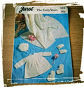 Vintage 1960s Knitting Pattern Book, Jarol Baby Clothes
