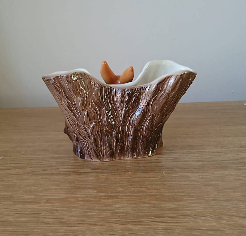 Vintage Hornsea Fauna Rabbit Planter, Royal Kitsch Decor