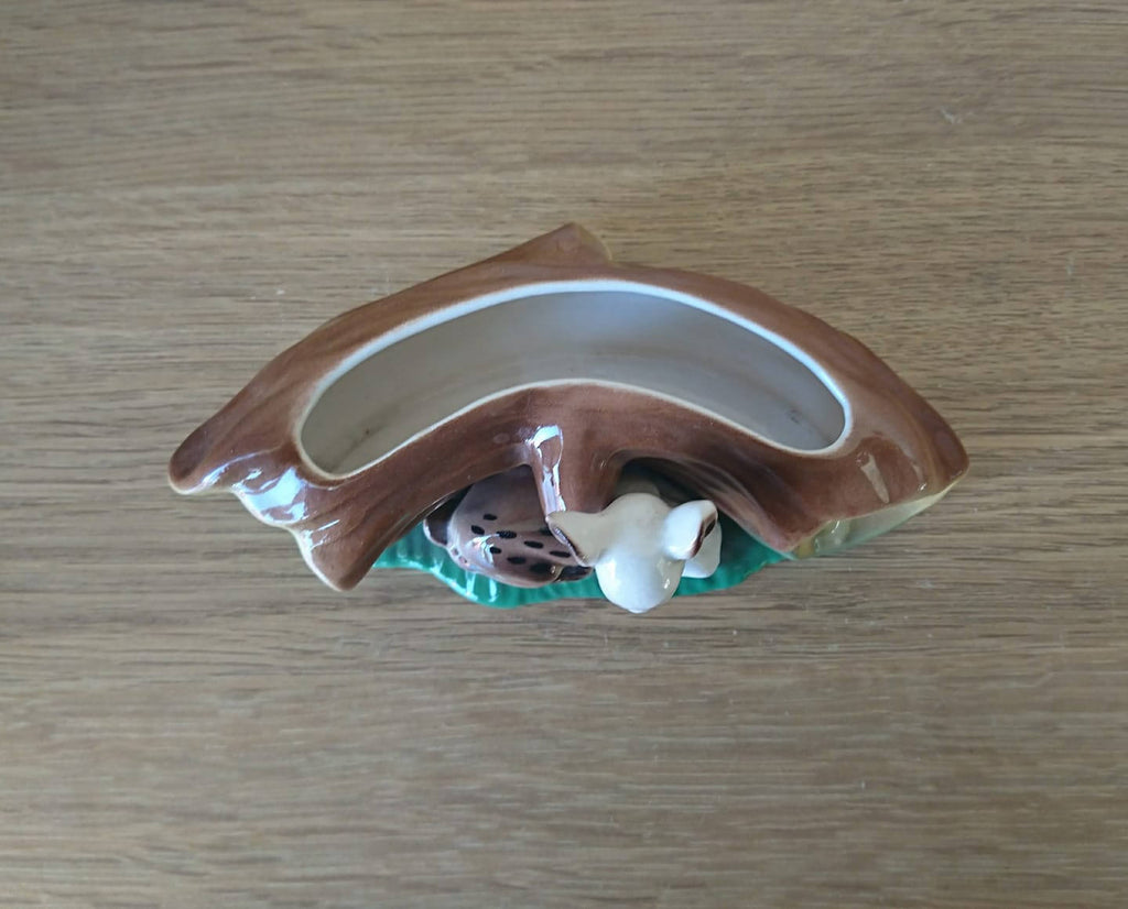 Vintage Hornsea Fauna Deer Planter, Royal No 121 Kitsch Posy Vase