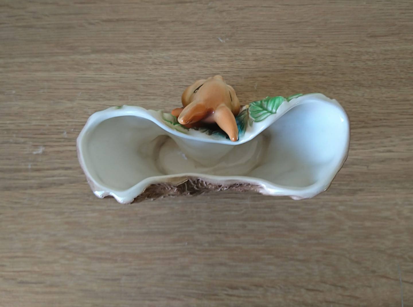 Vintage Hornsea Fauna Rabbit Planter, Royal Kitsch Decor
