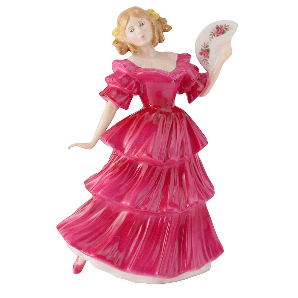Royal Doulton Figurine: Jennifer HN3447, Pink Dress, 1994