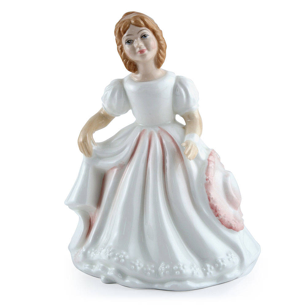 Vintage Royal Doulton Lady Figurine Amanda Pretty Lady Vanity Fair Children