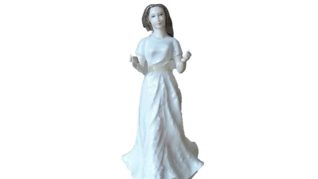 Royal Doulton Lady Figurine, Greetings HN4250, Sentiments Collection