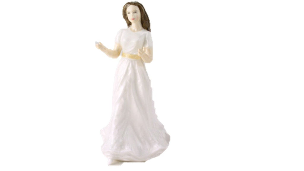 Royal Doulton Lady Figurine, Greetings HN4250, Sentiments Collection