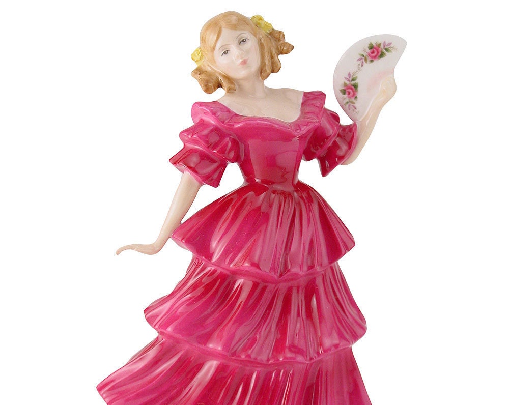 Royal Doulton Figurine: Jennifer HN3447, Pink Dress, 1994