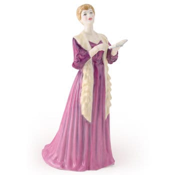 Royal Doulton The Recital HN4466 Lady Figurine Nada Pedley International Collectors Club
