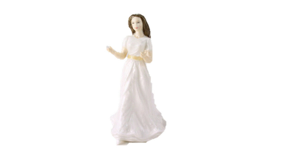 Royal Doulton Lady Figurine, Greetings HN4250, Sentiments Collection