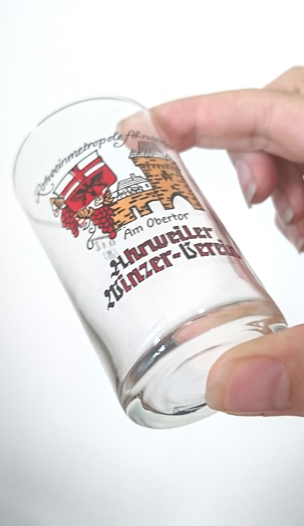 Vintage Graphic Shot Glass Set - Home Barware, Liqueur Shooters