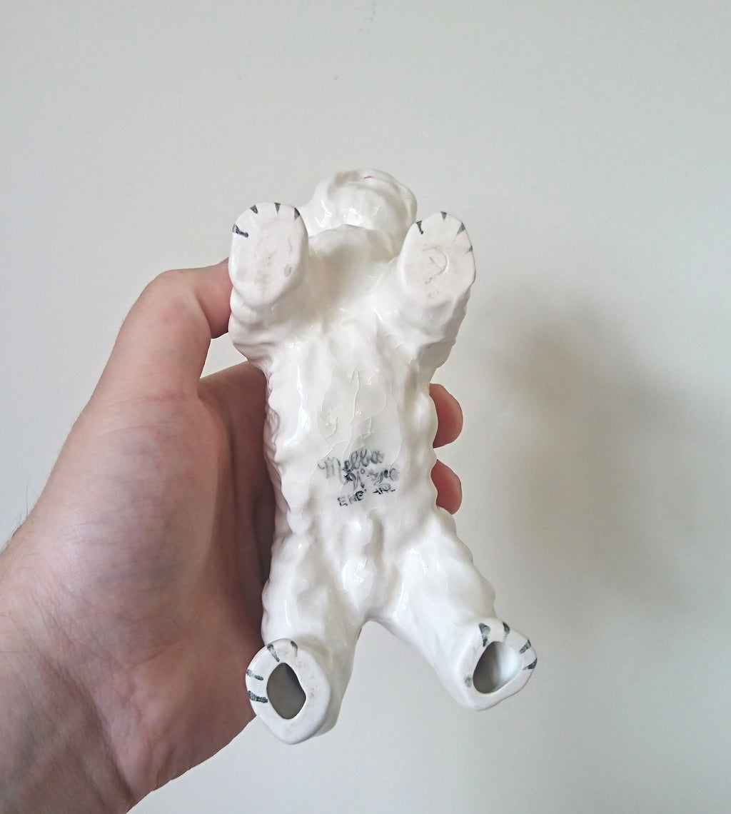 Vintage Melba Ware Westie Dog Figurine, Mid Century Collectible