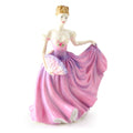 Royal Doulton Rachel Figurine, HN3976, Year 2000, Pink & Purple Dress