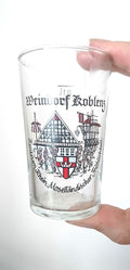 Vintage Graphic Shot Glass Set - Home Barware, Liqueur Shooters