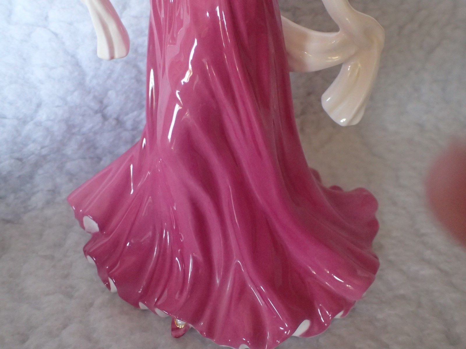 Royal Doulton Figurine, Easter Parade HN4628, Pink Dress, Limited Edition