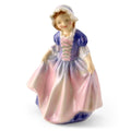 Royal Doulton Dinky Doo HN1678 Pretty Girl Figurine Harradine  Child Classics English Bone China - So Cute!