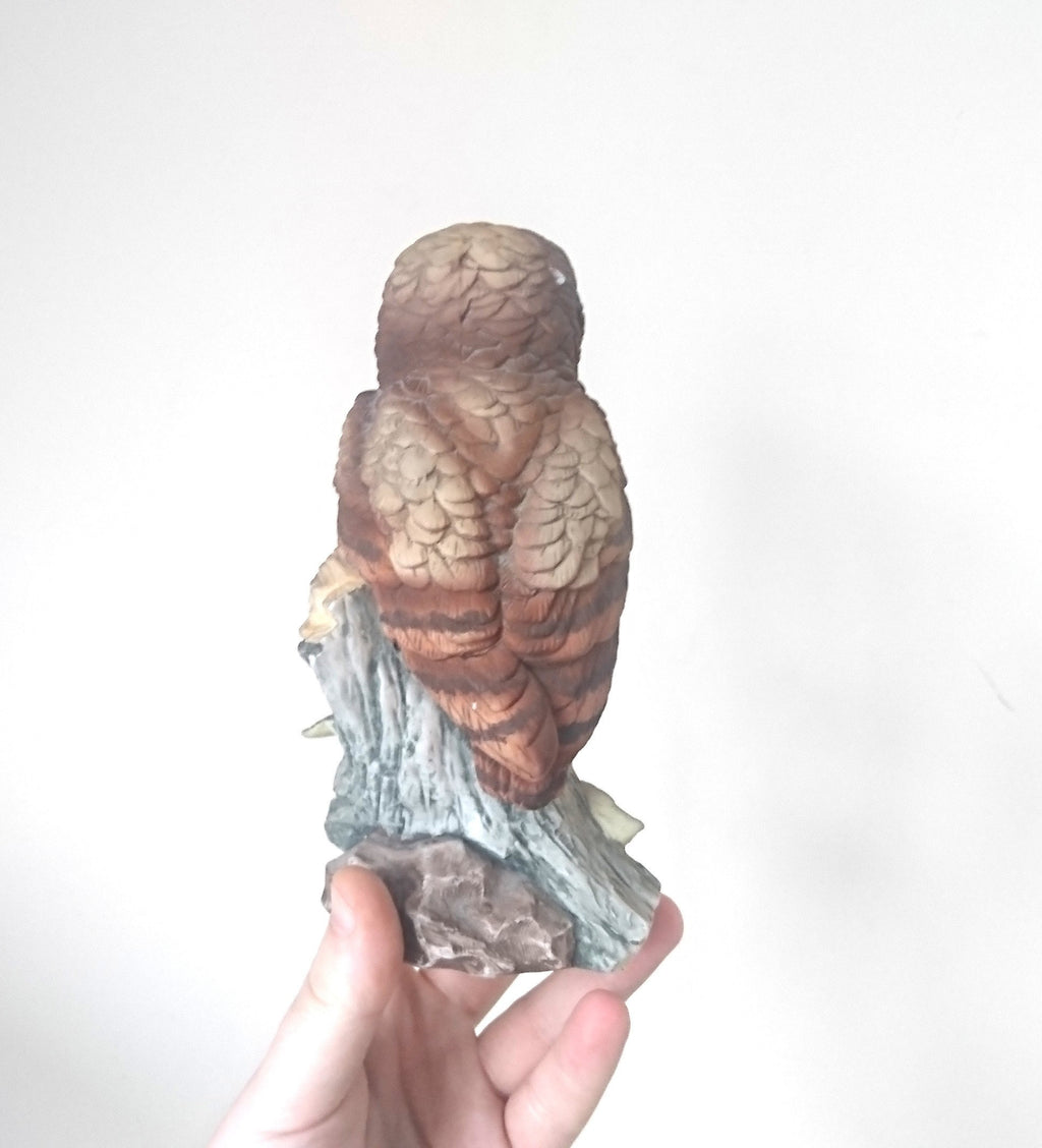 Vintage Kowa Porcelain Tawny Owl Figurine
