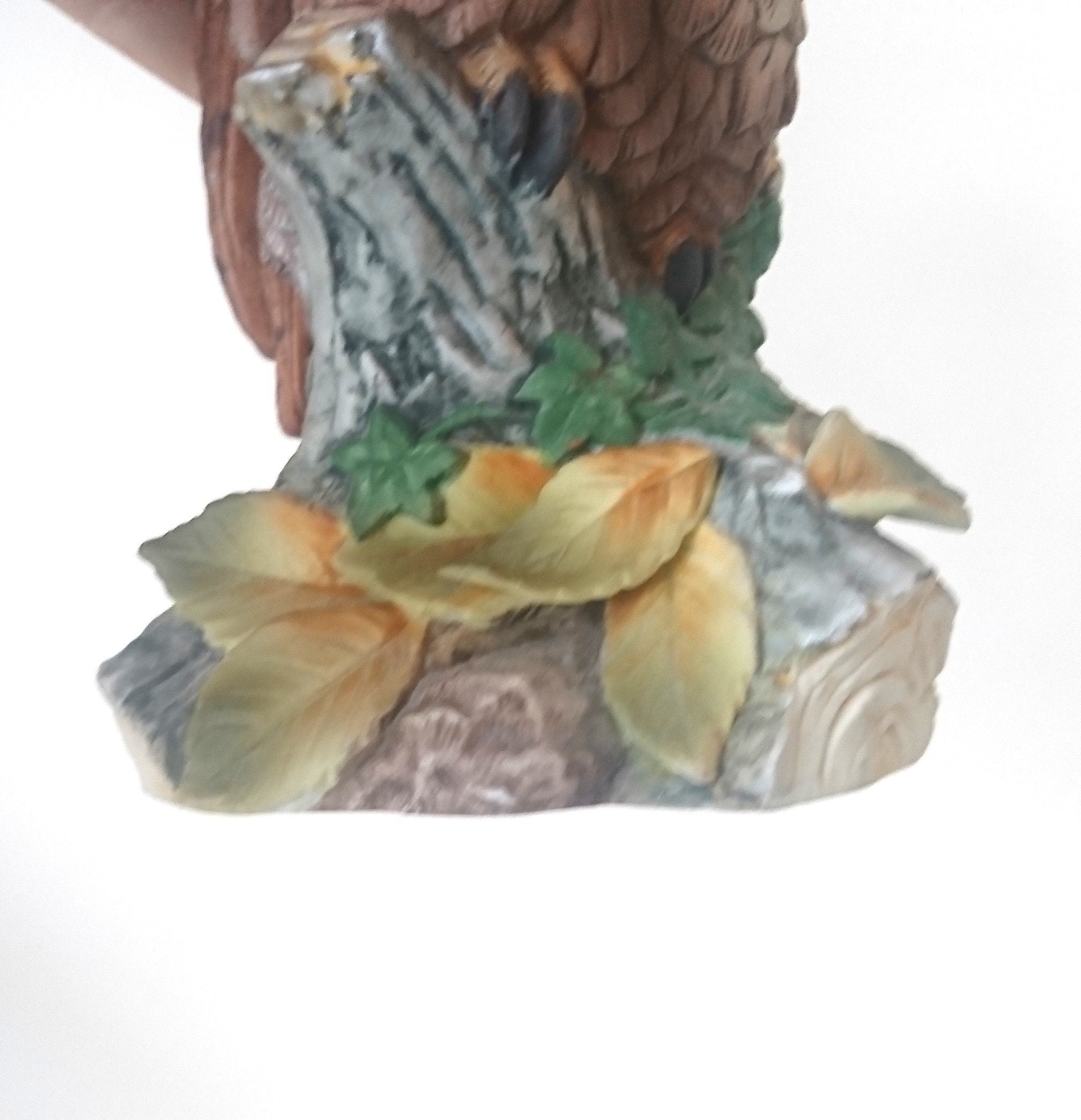 Vintage Kowa Porcelain Tawny Owl Figurine