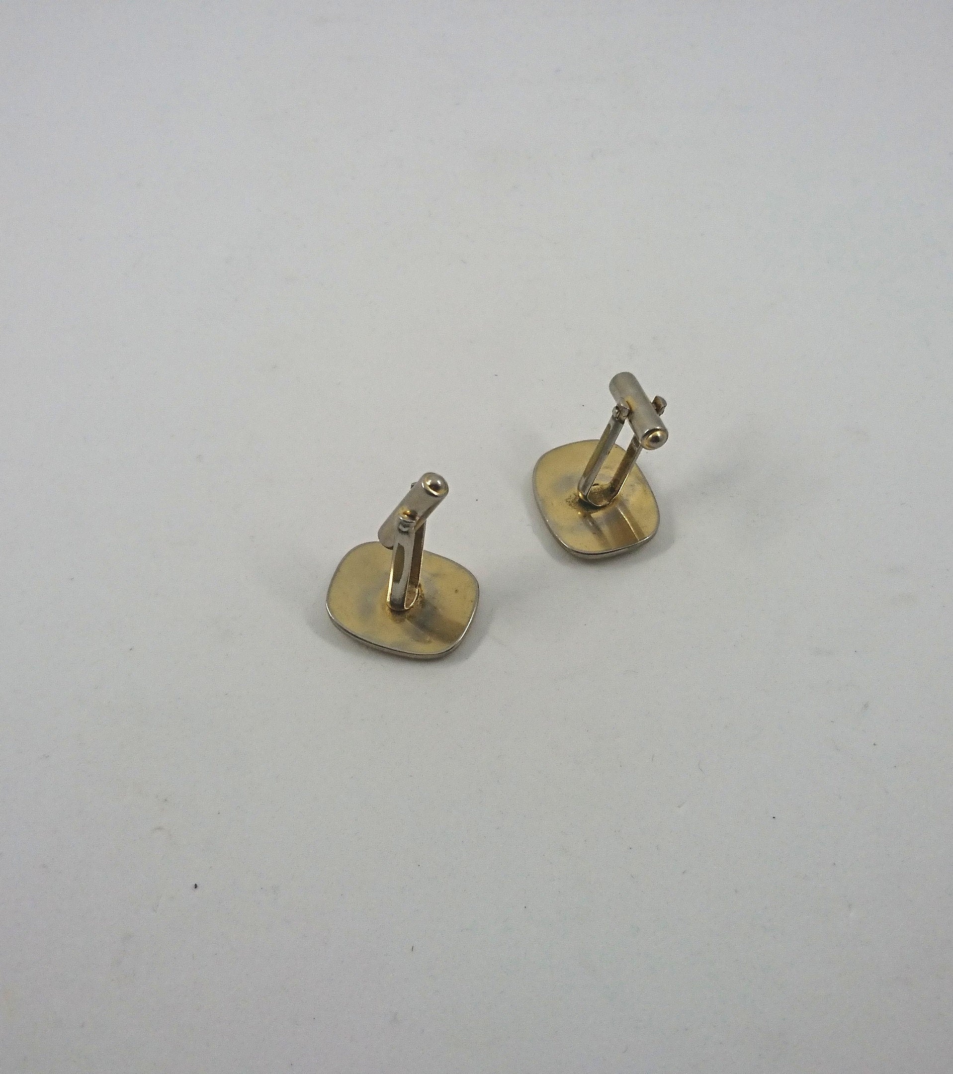 Vintage 1950s Car Cufflinks, Novelty Costume Jewelry