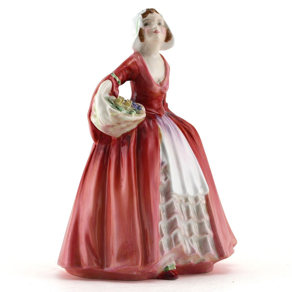 Janet HN1537 Royal Doulton Figurine Vintage Bone China Lady Figurine , Collectable Porcelain Harradine Classics