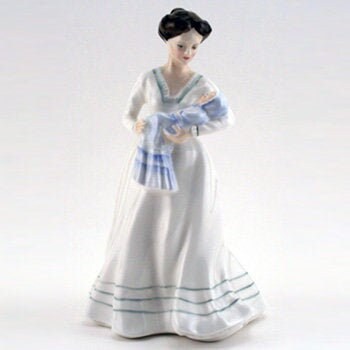 Royal Doulton Christening Day Figurine HN3210, Vintage Bone China