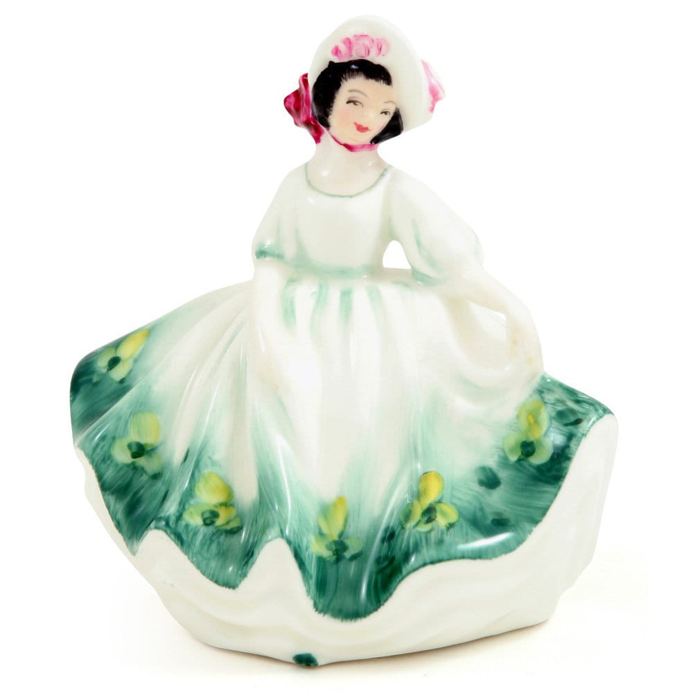 Sunday Best HN3218  Royal Doulton Figurine  Vintage Bone China Lady Figurine , Collectable Porcelain Miniature  Ladies by Peggy Davies