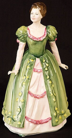 Gemma HN3661 Royal Doulton Figurine Lady Figure Vintage Bone China Lady Figurine ,Collectable Porcelain Classic Pretty Ladies by Nada Pedley