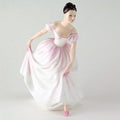 Royal Doulton Danielle HN3001  Royal Doulton Figurine Vanity Fair Ladies by Peter Gee Porcelain Lady Figure White