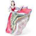 Royal Doulton Ann HN 3259 Classic Pretty Ladies Series Pretty Lady Figurine Green, Pink, blue by Douglas V. Tootle Bone China Lady Porcelain