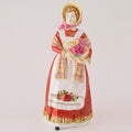 Royal Doulton Figurine Old Country Roses HN3692  by Nada Pedley Royal Doulton Figurine Classics Pretty Lady Red, white and yellow Dress