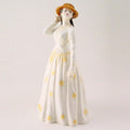 Royal Doulton Figurine Susannah HN4221  Royal Doulton Figurine Vanity Fair Ladies by Nada Pedley Pretty Lady Cream Porcelain Sculpture