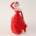 Royal Doulton Figurine  Mary HN4114  Royal Doulton Figurine Classic Pretty Ladies by Nada Pedley Porcelain Sculpture Red Dress