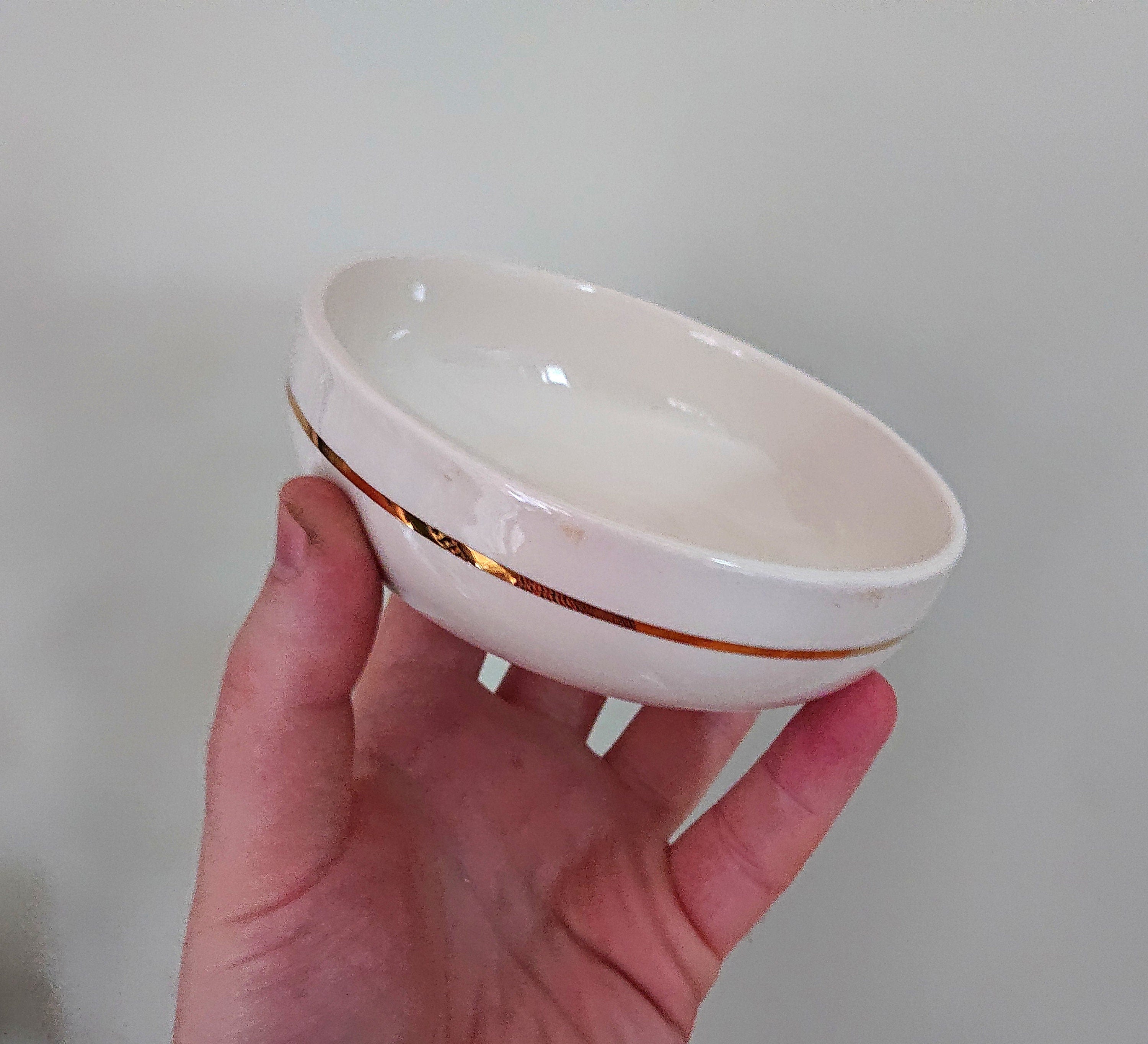 Crown Devon Trinket Dish Bone China Porcelain Jewellery Dish/Tray Ring Vintage Dish Autumn Fruits Staffordshire England