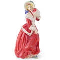 Christmas Morn HN1992  Royal Doulton Figurine Porcelain Figurine Pretty Lady Figure Lady Statue Christmas Holiday Classics by Peggy Davis