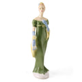 Lorna HN2311  Royal Doulton Figurine Pretty Lady Figurine Green Dress Porcelain Statue Classic Pretty Ladies By Peggy Davies