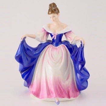 Sara HN3308  Royal Doulton Figurine Peggy Davies Classic Pretty Lady Figurine Collectable Vintage Doulton Porcelain Statue Figure Boxed
