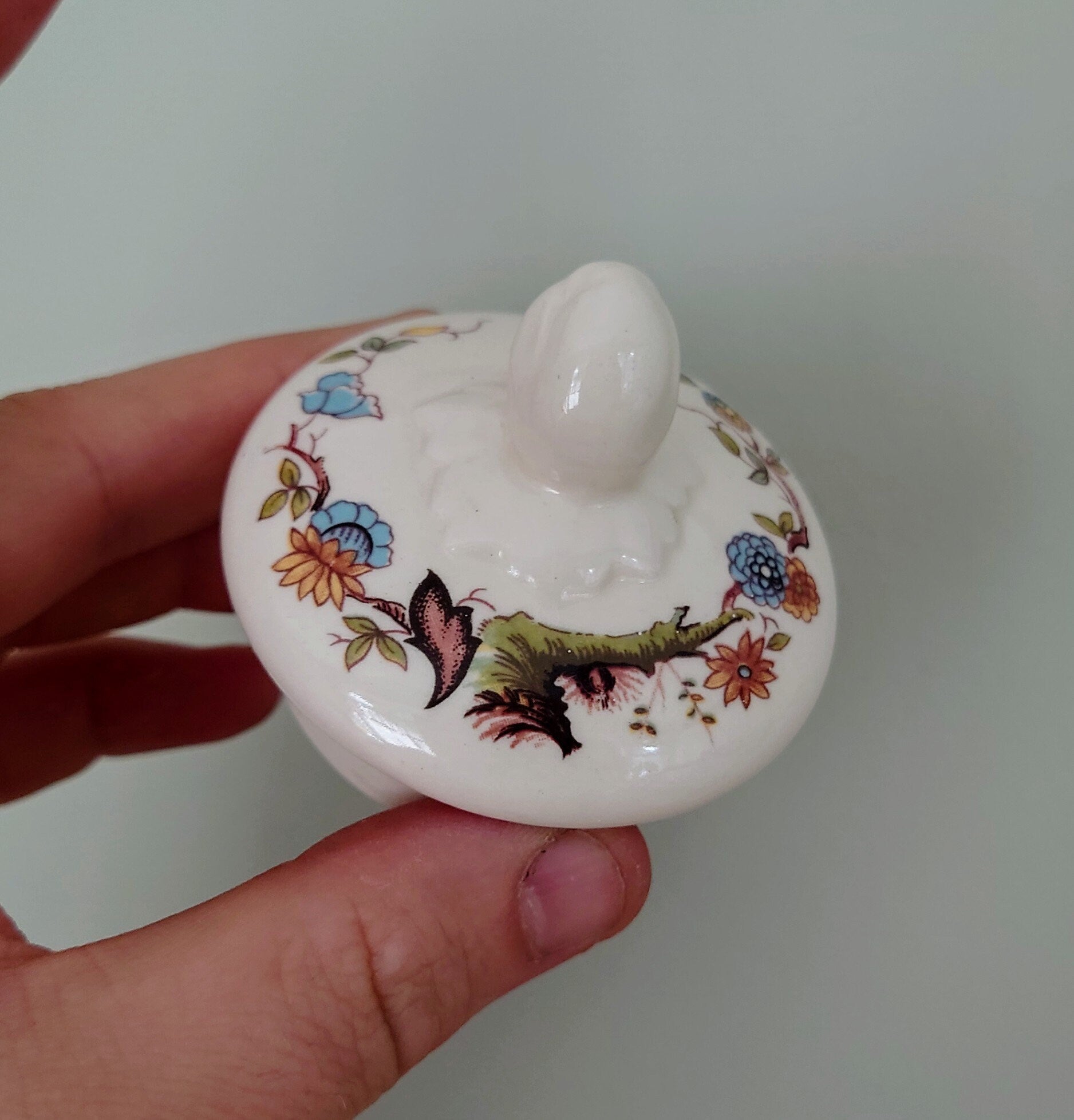 Mason's Ironestone Teapot Vintage Floral Made in England China Ceramic Teapot/Coffee pot Afternoon Tea Party
