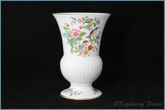 Aynsley Trumpet Vase (large) - Pembroke  Aynsley Fine Bone China Porcelain Made in England Pembroke Pattern Collectable Gift Vintage
