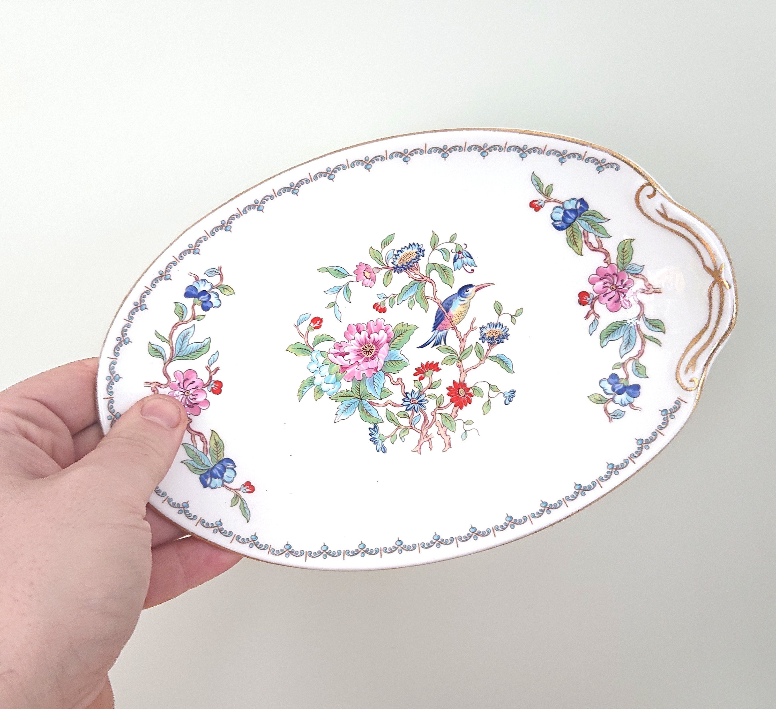 Aynsley Pickle Dish Pembroke (Gold Trim) Pembroke Fine Bone China Porcelain Made in England Pembroke Pattern Collectable Gift Vintage