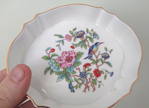 Aynsley  Chatsworth Tray Pembroke (Gold Trim) Pembroke Fine Bone China Porcelain Made in England Pembroke Pattern Collectable Gift Vintage