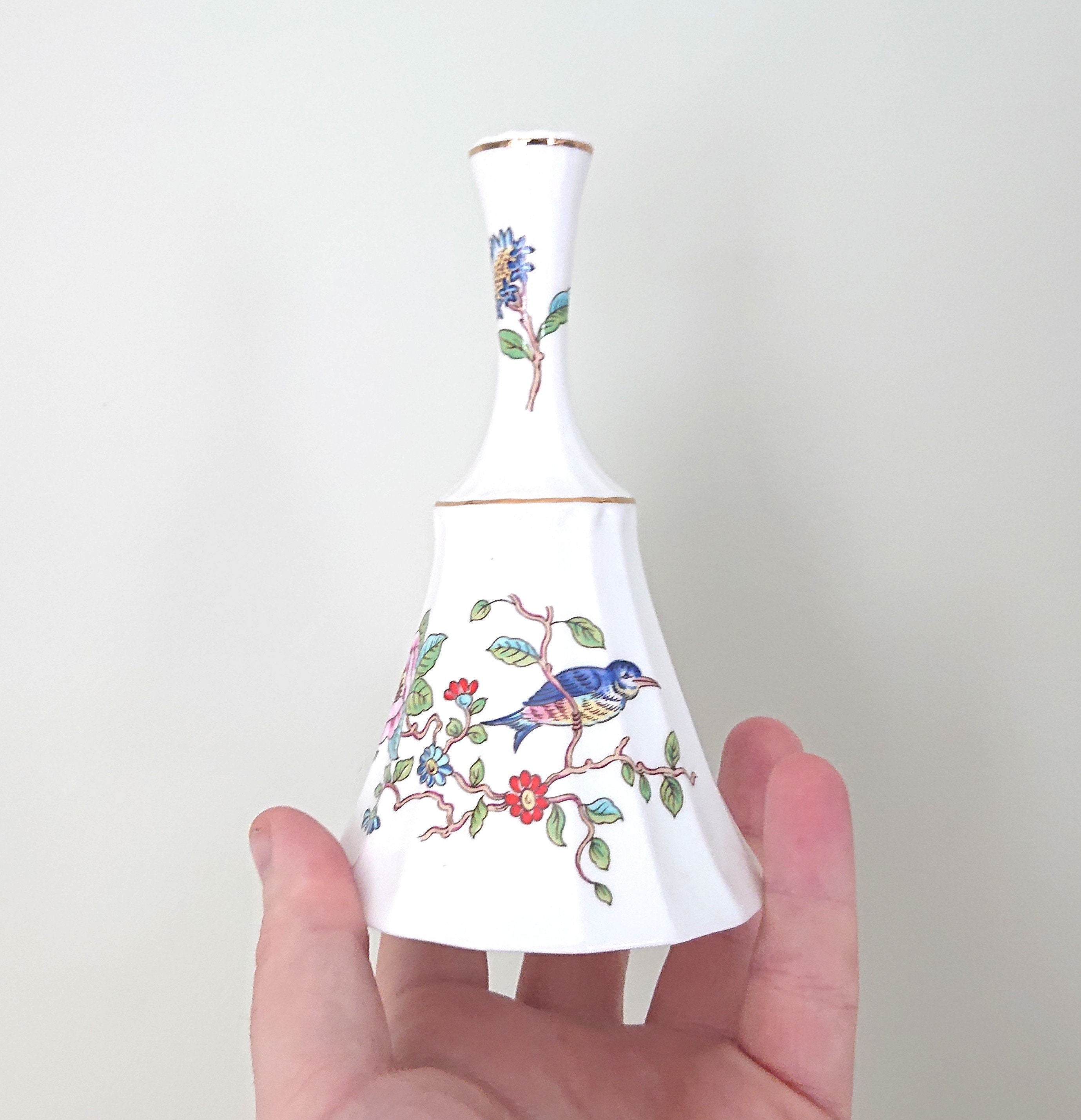 Aynsley Bell Ceramic  Pembroke (Gold Trim) Pembroke Fine Bone China Porcelain Made in England Pembroke Pattern Collectable Gift Vintage