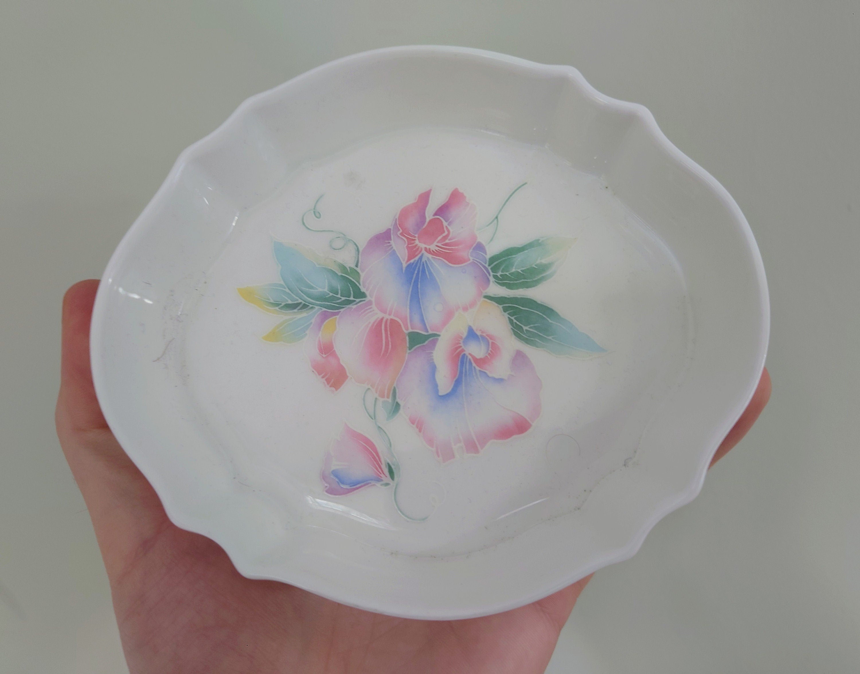 Aynsley - Little Sweetheart Chatsworth Tray Fine Bone China Porcelain Made in England Little Sweetheart  Pattern Collectable Vintage Plate