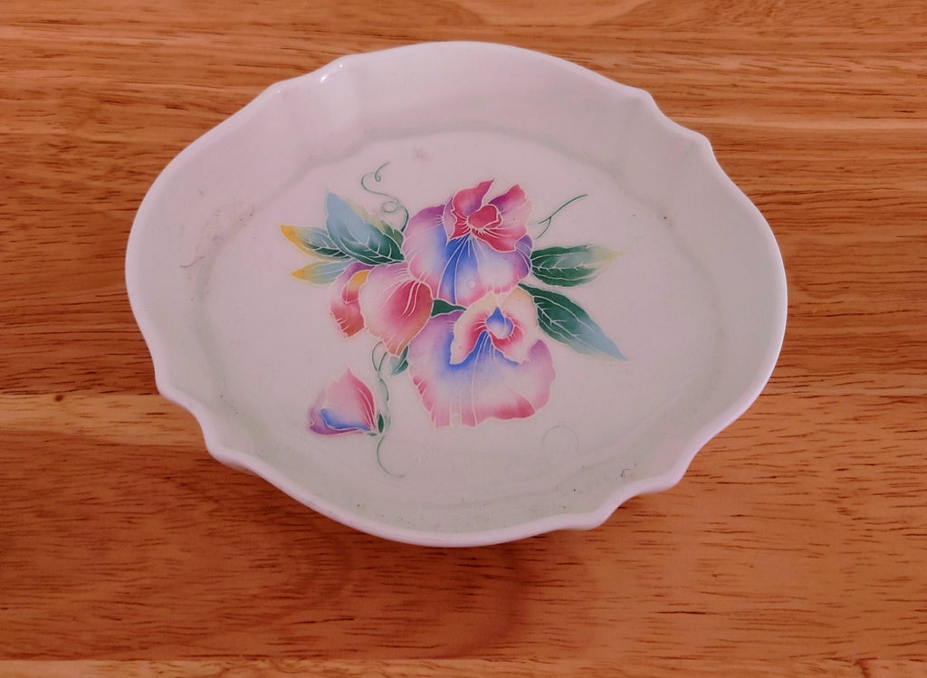 Aynsley - Little Sweetheart Chatsworth Tray Fine Bone China Porcelain Made in England Little Sweetheart  Pattern Collectable Vintage Plate