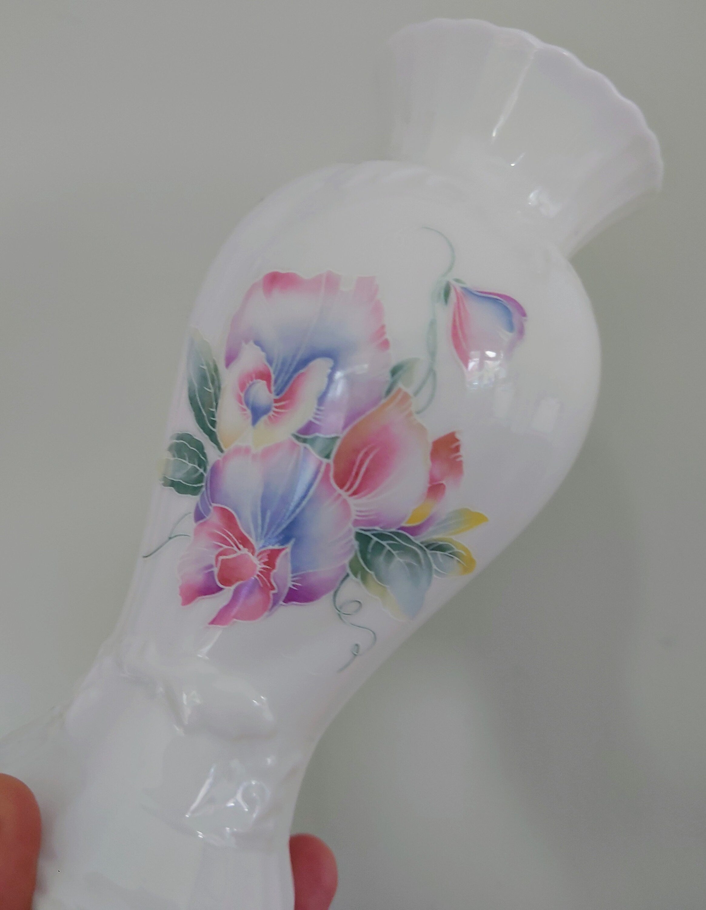 Little Sweetheart Aynsley Cascade Vase Vase Porcelain Made in England Little Sweetheart Pattern Collectable Vintage