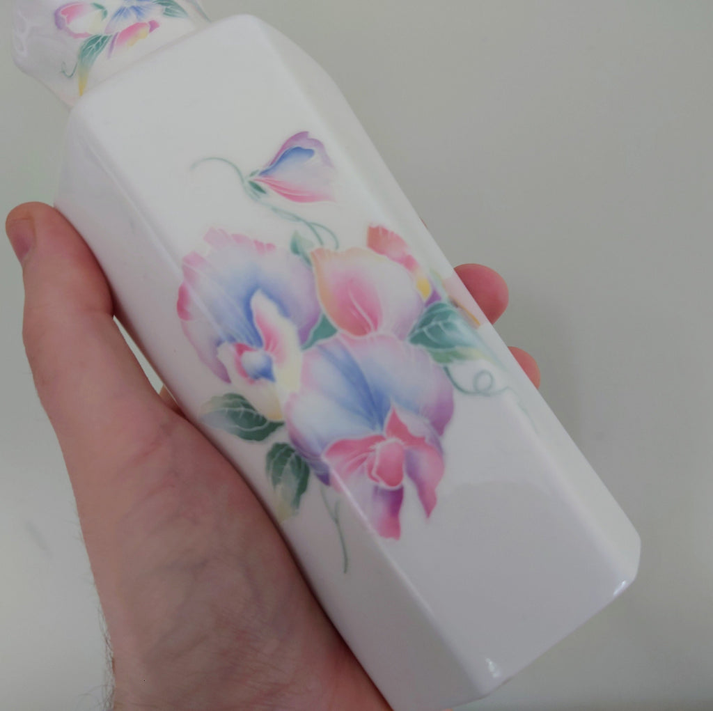 Little Sweetheart Aynsley Colonnade Vase Vase Porcelain Made in England Little Sweetheart Pattern Collectable Vintage
