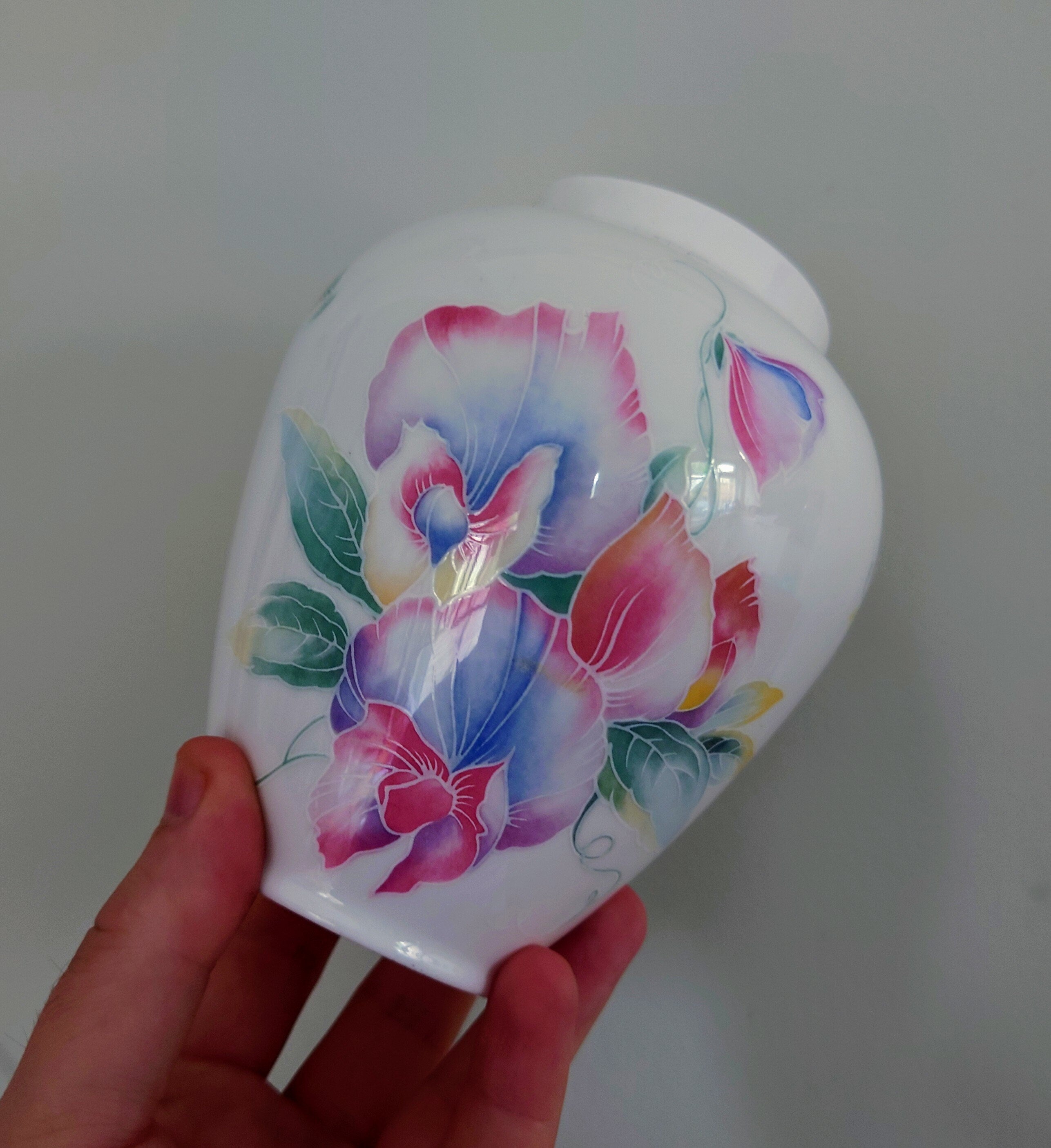 Little Sweetheart Medium Ginger Jar & Lid Fine Bone China Porcelain Made in England Little Sweetheart  Pattern Collectable Vintage