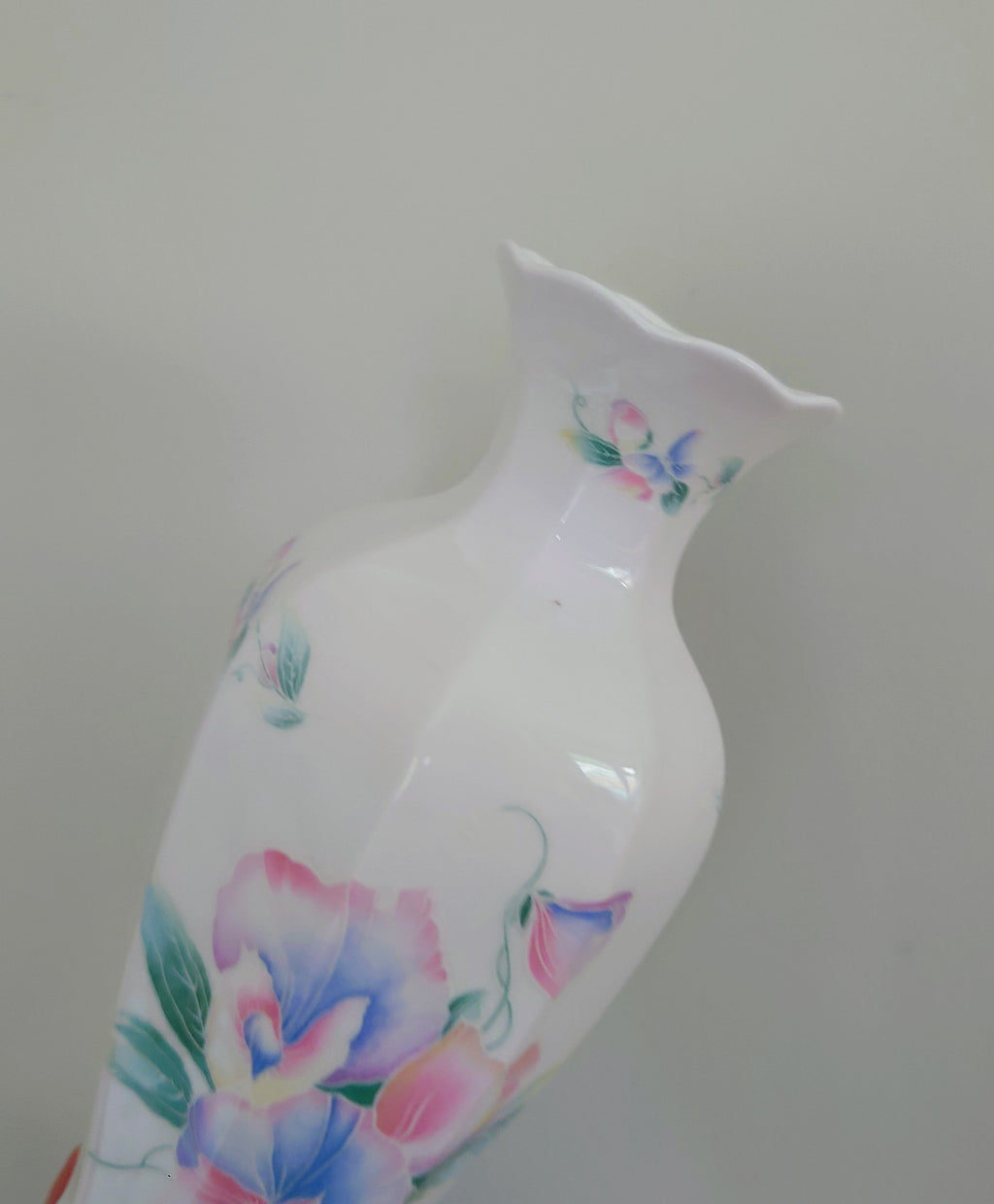Little Sweetheart Aynsley 9" Chatsworth Vase Vase Porcelain Made in England Little Sweetheart Pattern Collectable Vintage