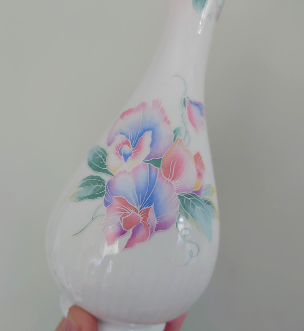 Little Sweetheart Aynsley Bud Vase Porcelain Made in England Little Sweetheart Pattern Collectable Vintage