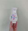 Little Sweetheart Aynsley Cascade Vase Vase Porcelain Made in England Little Sweetheart Pattern Collectable Vintage