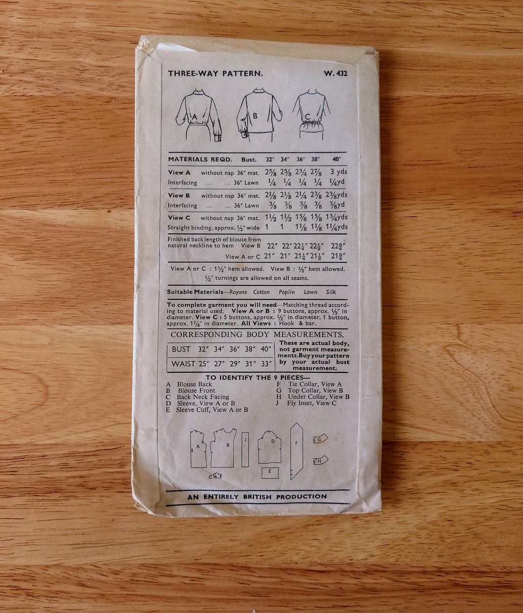 Vintage three way Sewing Pattern 1960's Original Woman's Clothes Patterns Mid Century  Sewing Pattern Knitting Design Pattern Print
